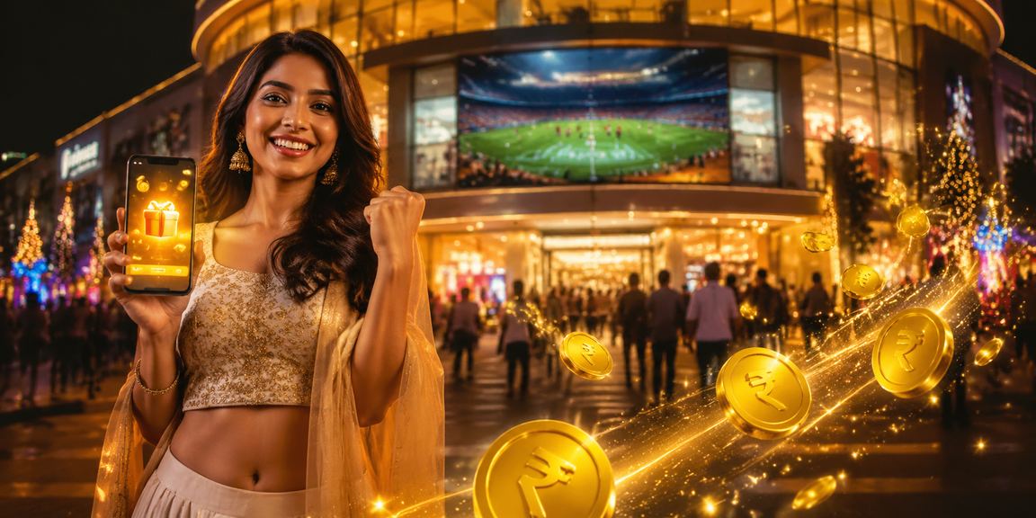 Delhi cityscape and mobile casino app symbolizing responsible gaming